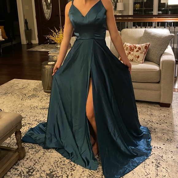 Ombré Prom: TEAL - Picture 11 of 11
